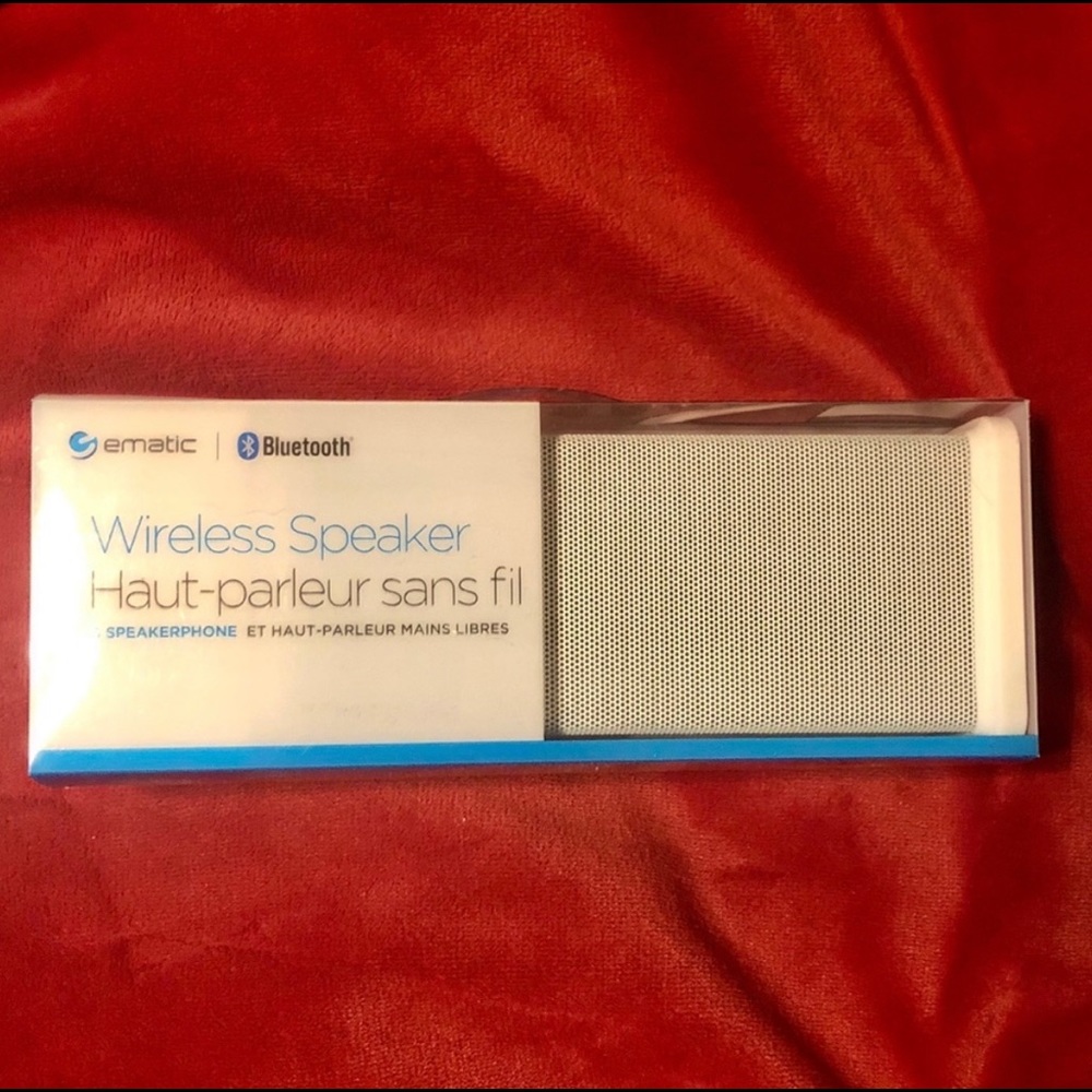 Ematic Bluetooth Wireless Speaker - Grey